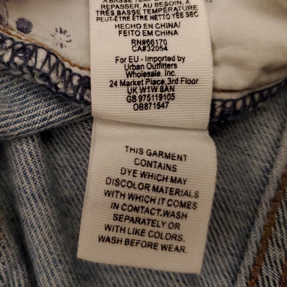 Free People Jeans Womens 27x26 Blue Light Wash Ankle Regular High Waist Mom 25 - Picture 9 of 14